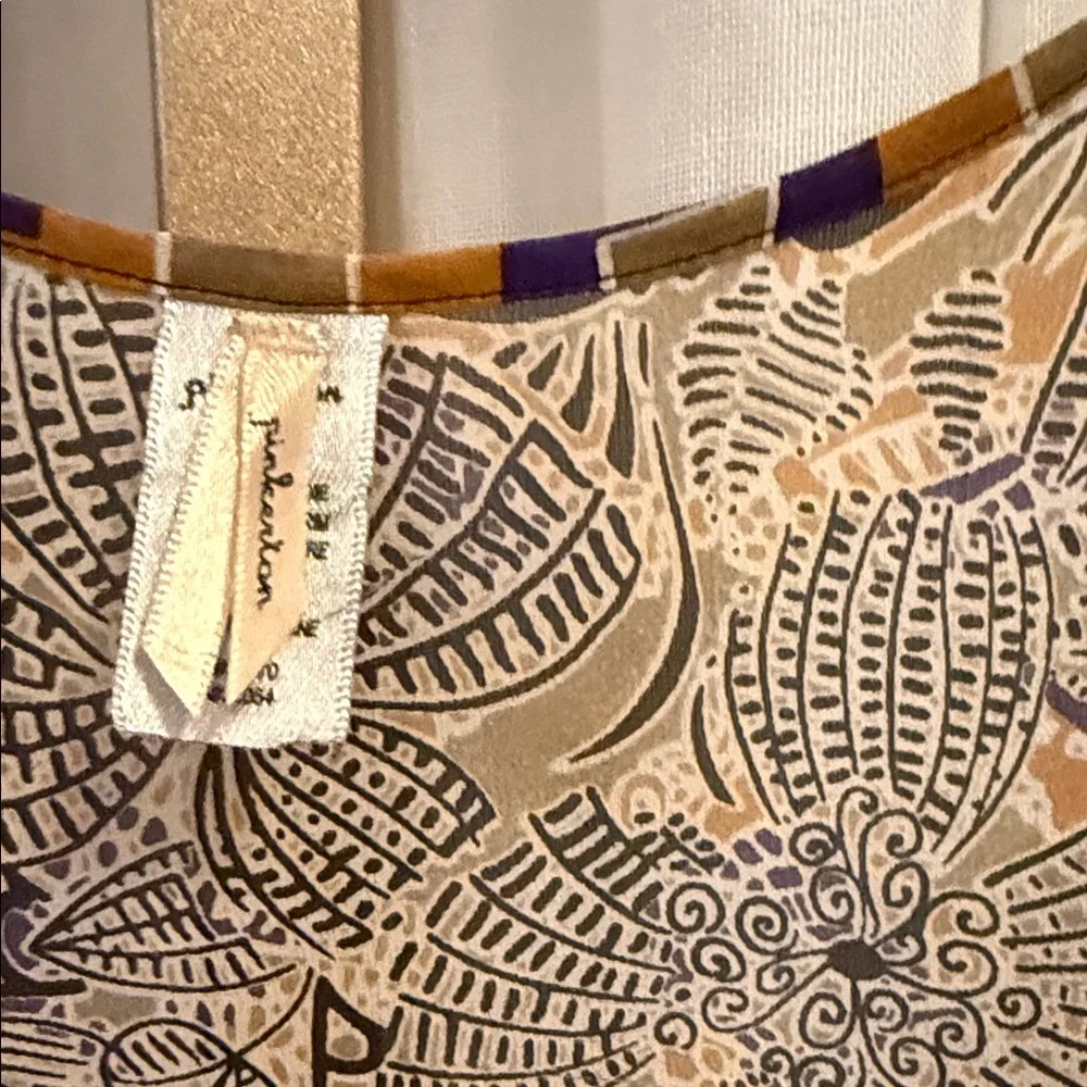 Colorful Patchwork Ruffle Mini Dress - Picture 3 of 7